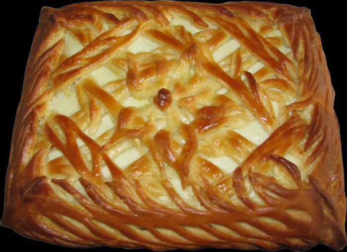 дрожжевой торт с творогом рецепт