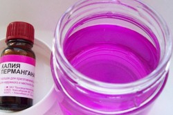 Раствор перманганата калия