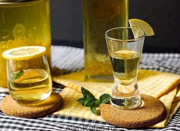 Настойка с мятой и цитрусовыми