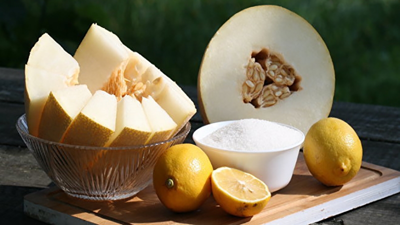 лимонная дыня