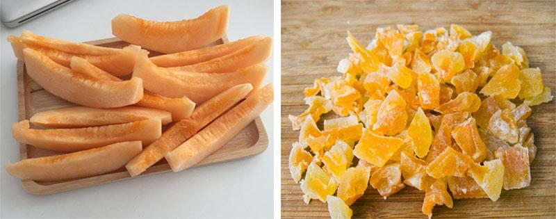 Сушка и подготовка дыни