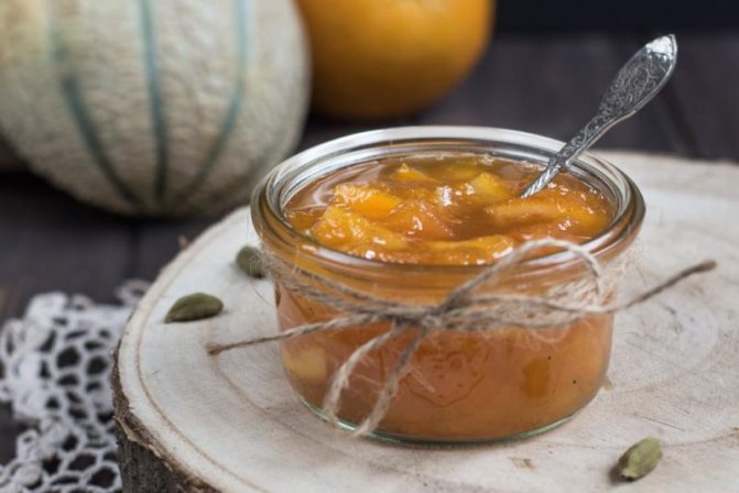 Варенье из дыни с апельсином