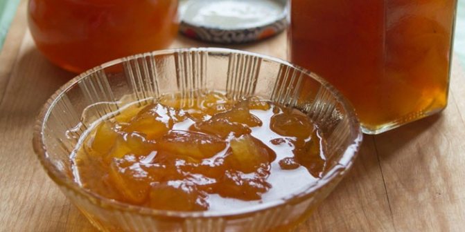 Варенье из яблок и дыни